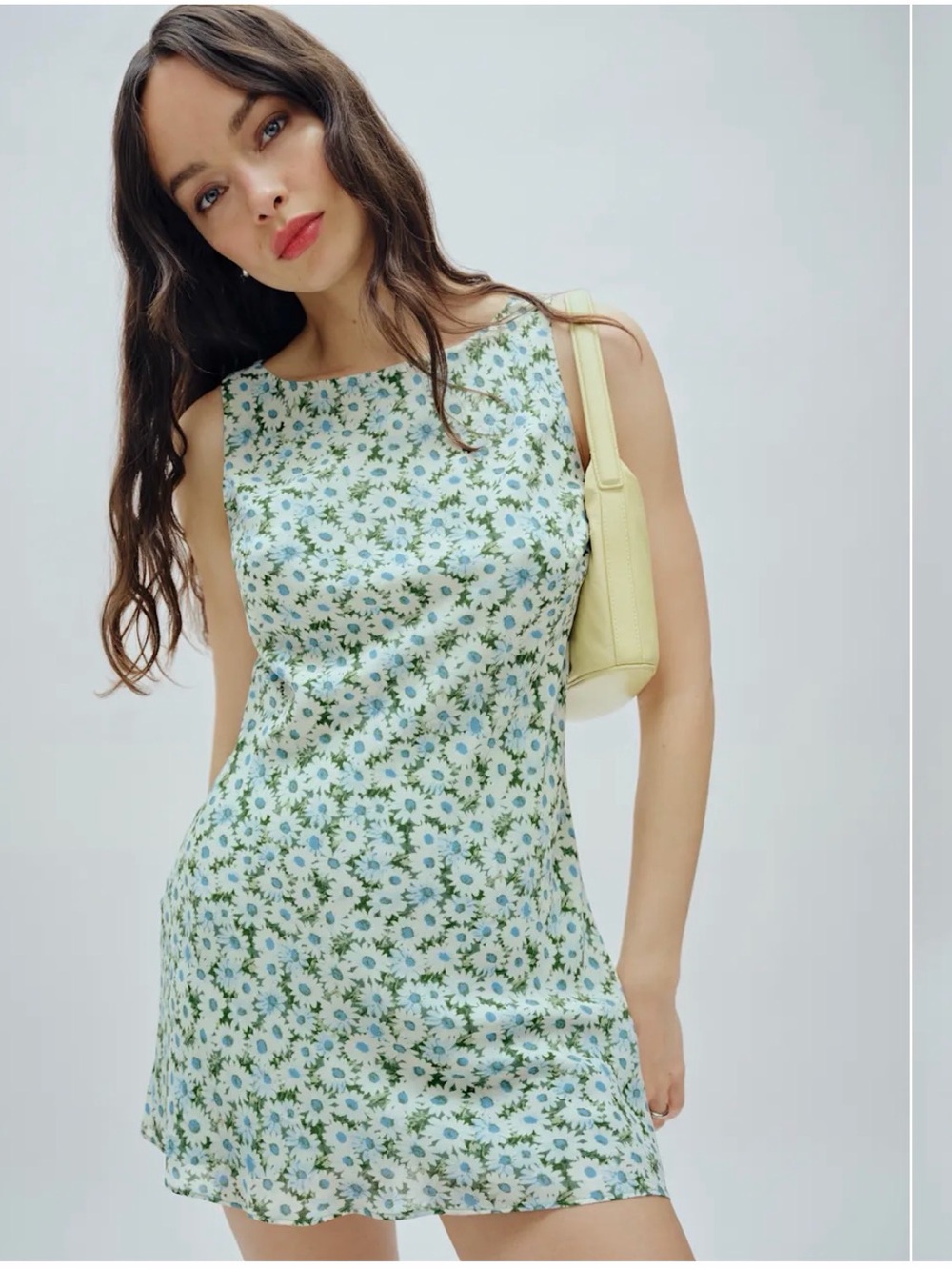 Reformation Dale Dress Green - Size XS